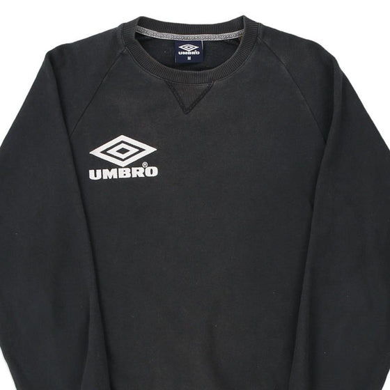 Vintage black Umbro Sweatshirt - mens medium