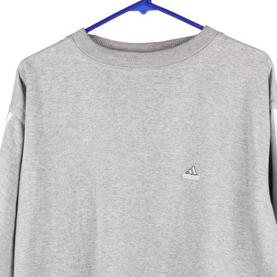 Vintage grey Adidas Sweatshirt - mens x-large