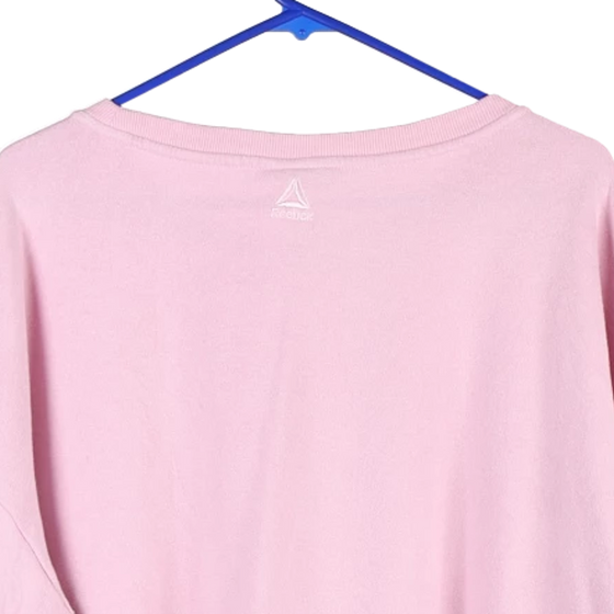 Vintage pink Reebok Sweatshirt - womens xx-large
