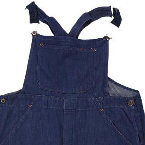 Vintage blue Unbranded Dungarees - womens 38" waist