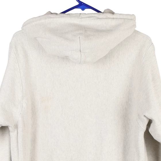 Vintage white Reverse Weave Champion Hoodie - mens small