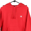Vintage red Reverse Weave Champion Hoodie - womens small