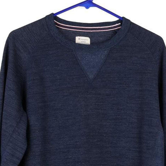 Vintage blue Champion Sweatshirt - mens medium