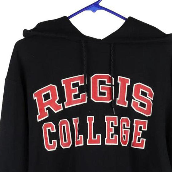 Vintage black Regis College Champion Hoodie - womens medium