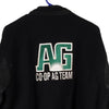Co-Op AG Team Canada Sportswear Varsity Jacket - Medium Black Wool Blend - Thrifted.com
