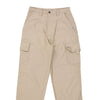 Vintage beige Reebok Cargo Trousers - womens 29" waist