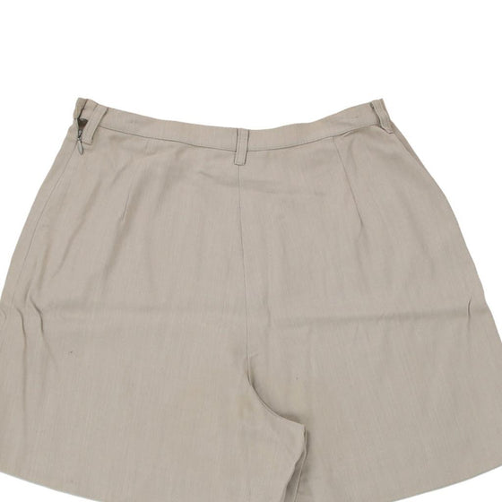 Vintage beige Max Mara Shorts - womens 28" waist