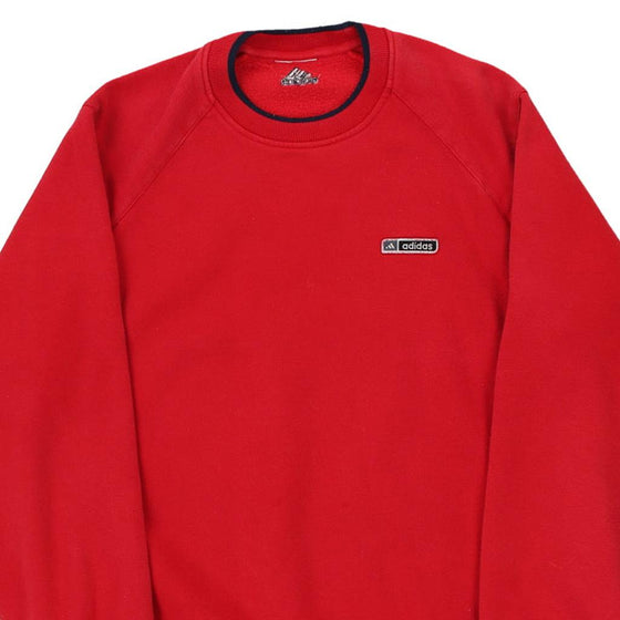 Vintage red Adidas Sweatshirt - mens large