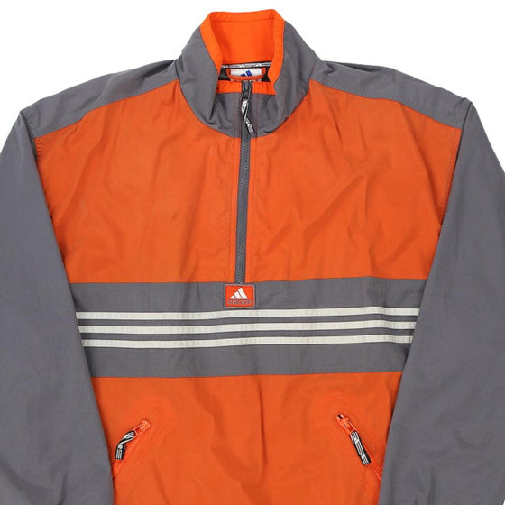 Vintage orange Adidas Jacket - mens x-large