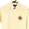 Vintage yellow Yachting Association 1967 Ralph Lauren Shirt - womens x-small
