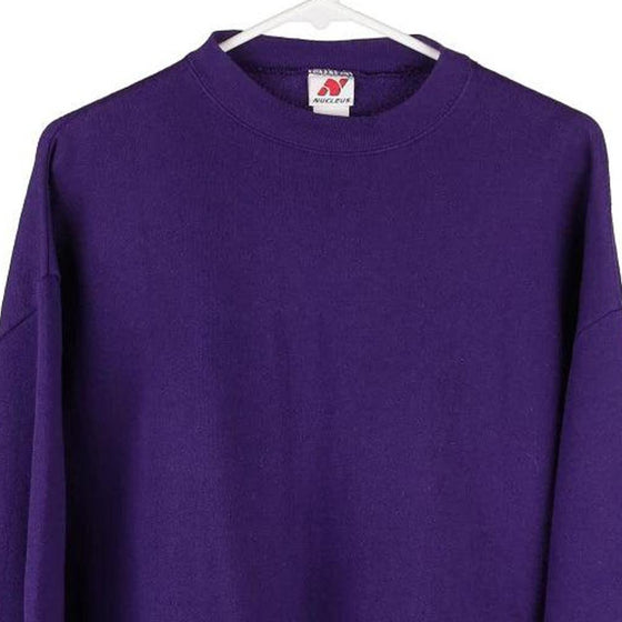 Vintage purple Nucleus Sweatshirt - womens x-large