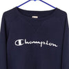 Vintage navy Champion Sweatshirt - womens x-large