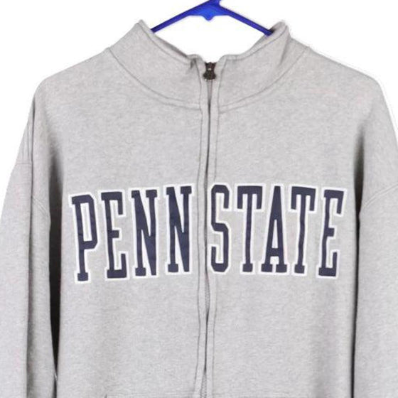 Vintage grey Penn State University Champion Zip Up - mens large