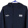 Vintage navy Crunch Time Helly Hansen Jacket - mens large