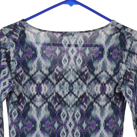 Vintage blue Oltre Long Sleeve Top - womens small