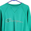 Vintage green Champion Sweatshirt - womens large