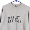 Vintage grey Bootleg Harley Davidson Sweatshirt - womens medium