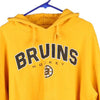 Vintage yellow Boston Bruins Nhl Hoodie - womens x-large