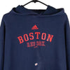 Vintage navy Boston Red Sox Adidas Hoodie - mens large