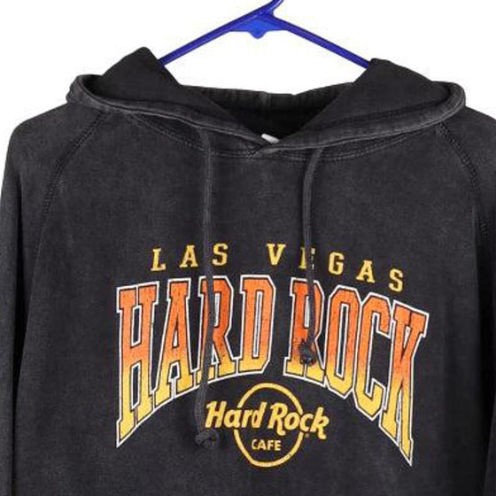 Vintage grey Las Vegas Hard Rock Cafe Hoodie - mens large