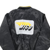 Vintage black Hilton Varsity Jacket - mens x-large