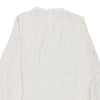 Vintage white Unbranded Blouse - womens medium
