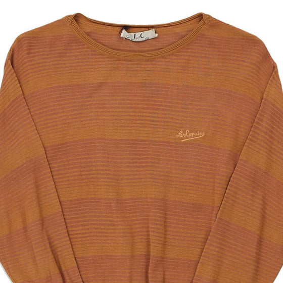 Vintage brown Les Copains Jumper - womens small