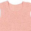 Vintage pink Unbranded Crochet Top - womens medium