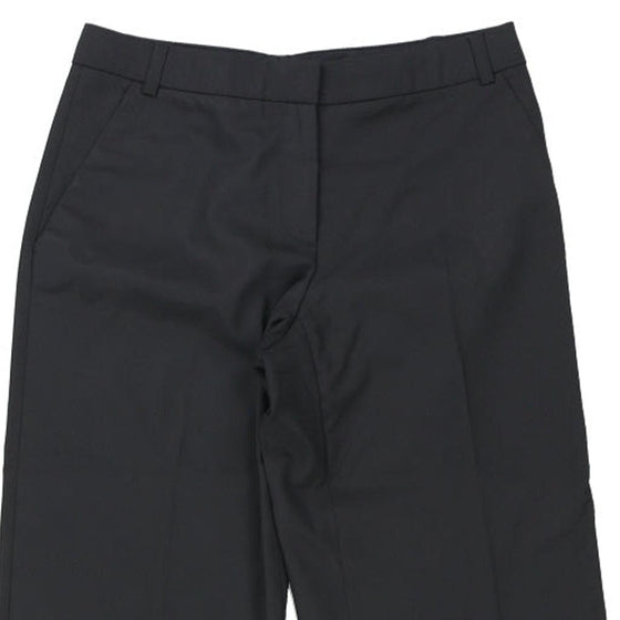 Vintage black Burberry Trousers - womens 28" waist