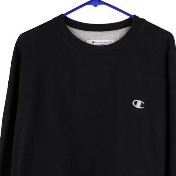 Vintage black Champion Sweatshirt - mens xx-large