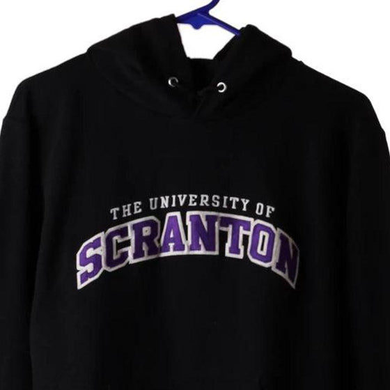 Vintage black University of Scranton Champion Hoodie - mens small