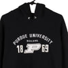 Vintage black Purdue University Champion Hoodie - mens x-large