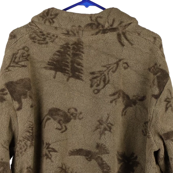 Vintage beige Little Big Horn Shirt Fleece - mens medium