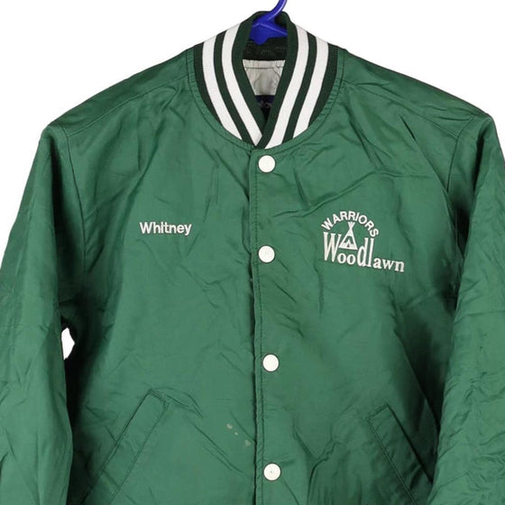 Vintage green Age 10-12 Holloway Baseball Jacket - girls x-large