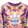 Vintage multicoloured Age 13-14 Adidas Sweatshirt - girls large