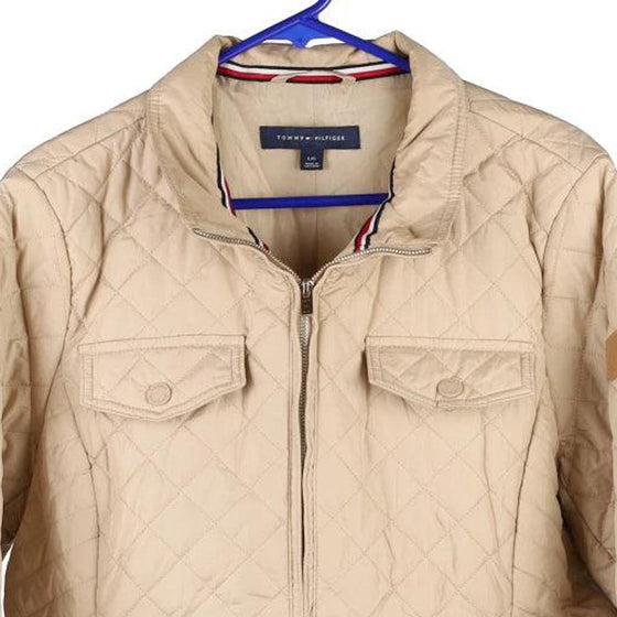 Vintage beige Tommy Hilfiger Jacket - womens medium