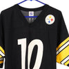 Vintage black Pittsburgh Steelers Logo 7 Jersey - mens medium