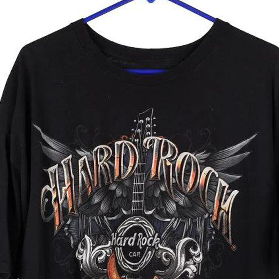 Vintage black Las Vegas Hard Rock Cafe T-Shirt - mens x-large