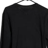 Vintage black Tommy Hilfiger Long Sleeve T-Shirt - mens medium