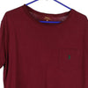 Vintage red Ralph Lauren T-Shirt - mens medium