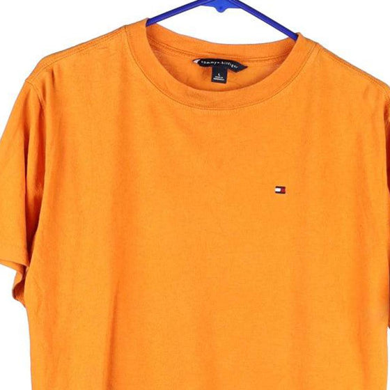 Vintage orange Tommy Hilfiger T-Shirt - womens large