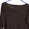 Vintage brown Hard Rock Cafe Long Sleeve T-Shirt - womens large