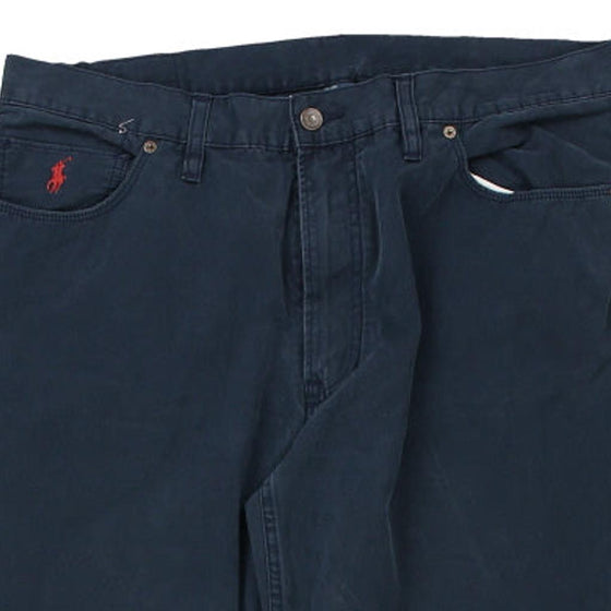 Vintage navy Ralph Lauren Trousers - mens 38" waist