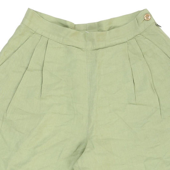 Vintage green Unbranded Shorts - womens 26" waist