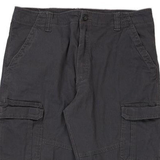 Vintage black Wrangler Cargo Trousers - mens 34" waist