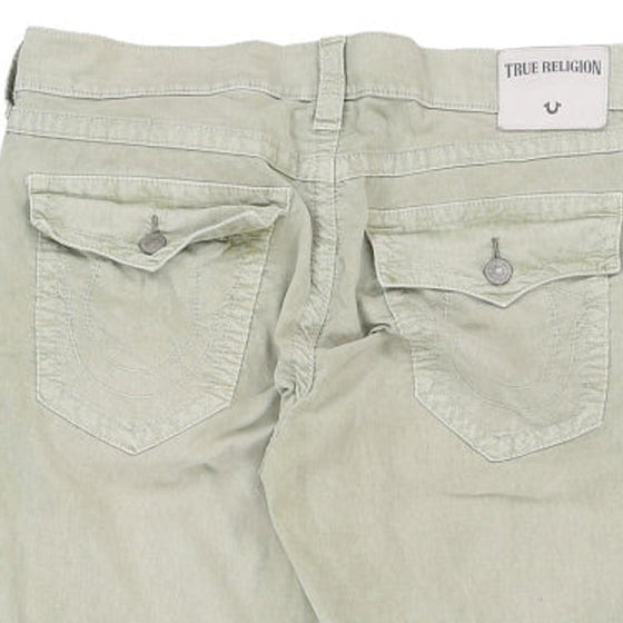 Vintage green Ricky True Religion Jeans - mens 40" waist