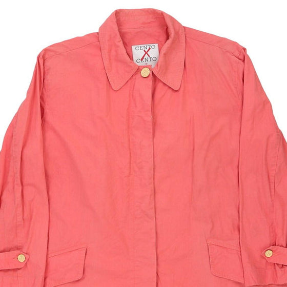 Vintage pink Cento By Iceberg Shirt Dress - womens x-large