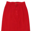 Vintage red Unbranded Midi Skirt - womens 24" waist