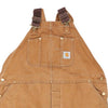 Vintage brown Carhartt Dungarees - mens 45" waist