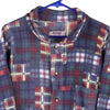 Vintage multicoloured Victory Flannel Shirt - mens x-large